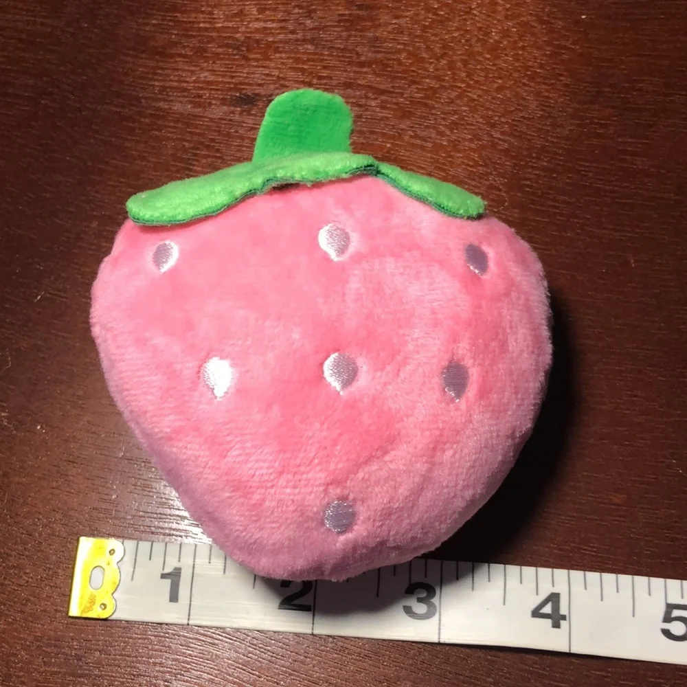 BOGO Pink Strawberry Pet Toy